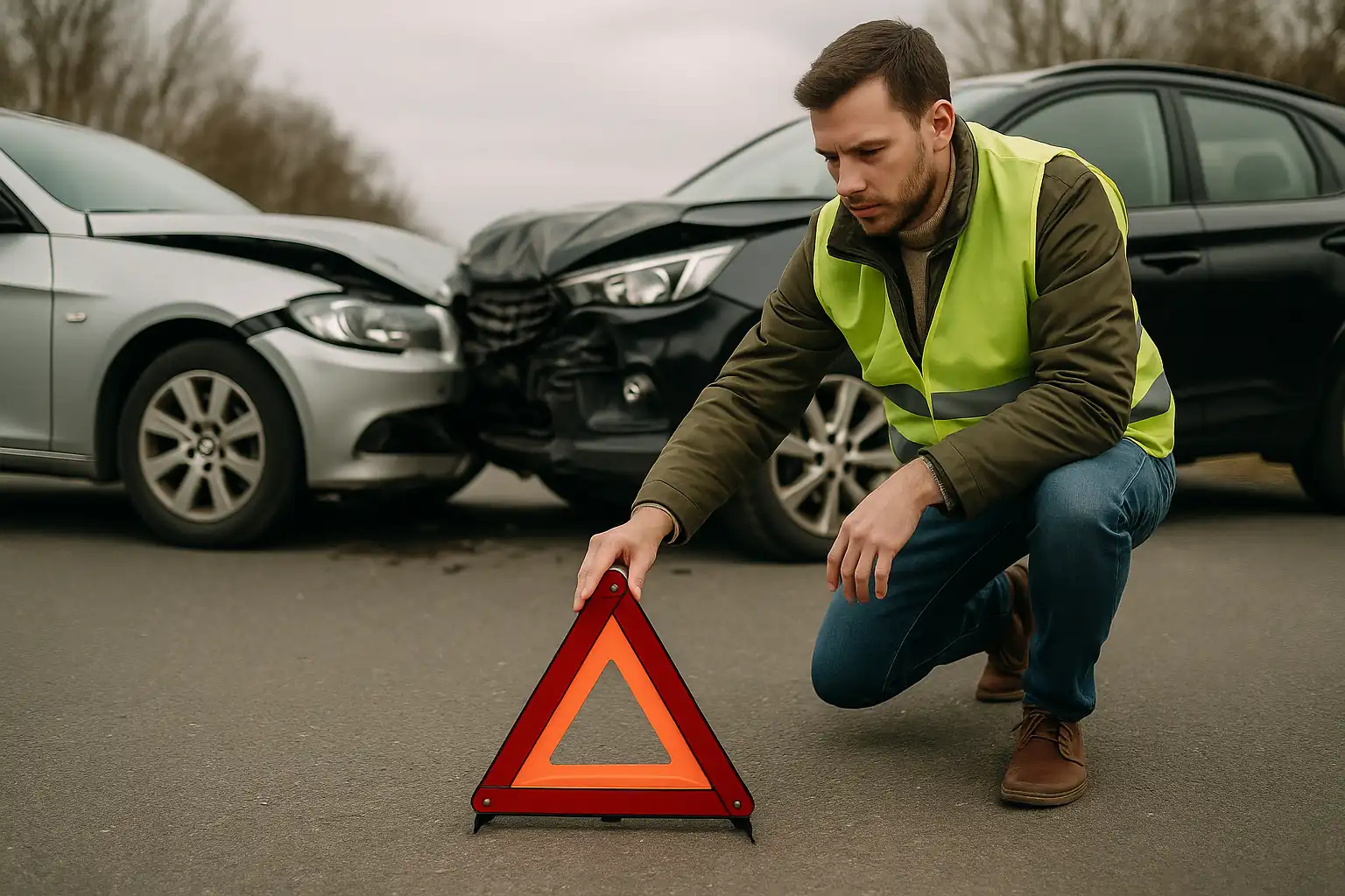 Tipps zum Verhalten beim Verkehrsunfall: