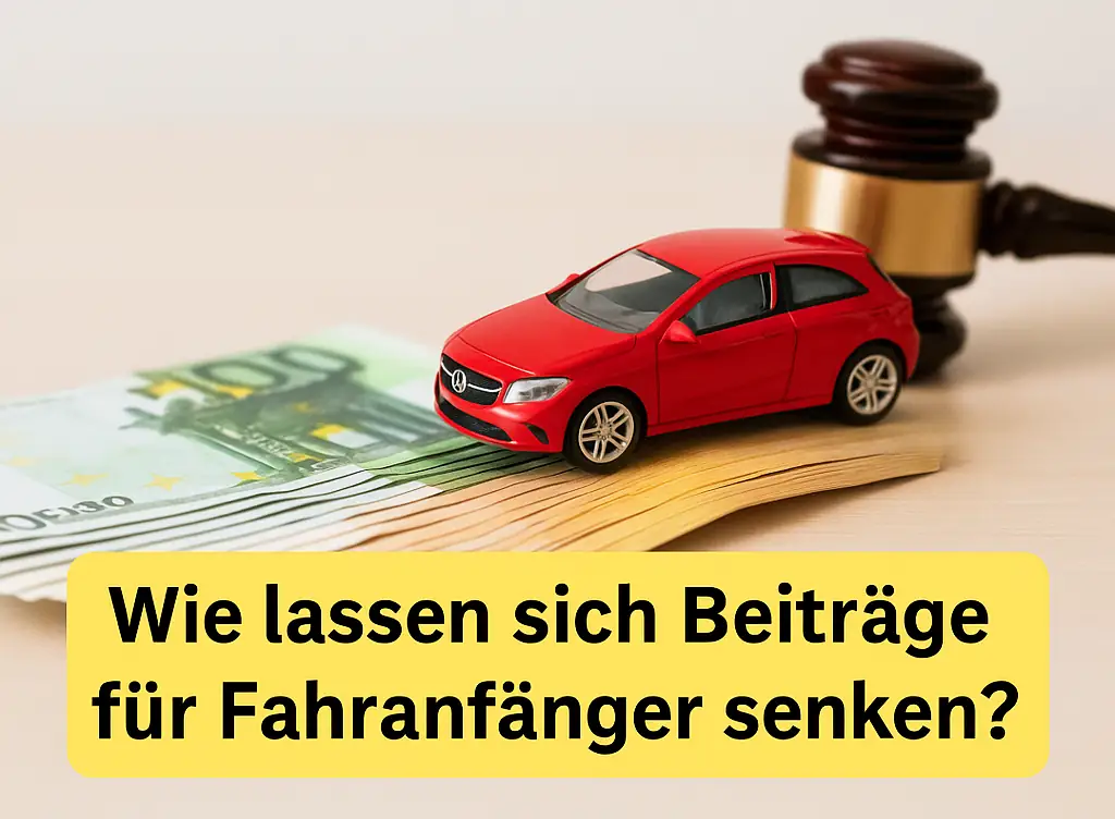 Günstige Kfz-Versicherung für Fahranfänger