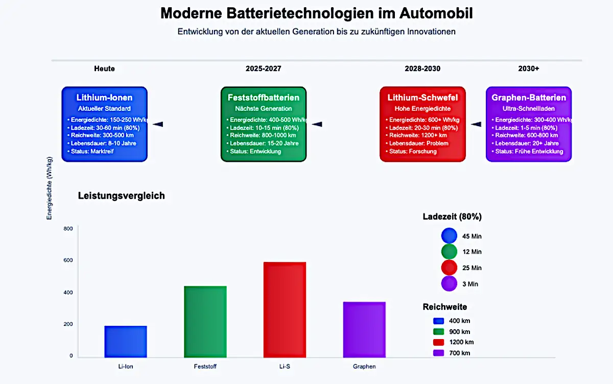 moderne batterietechnologie