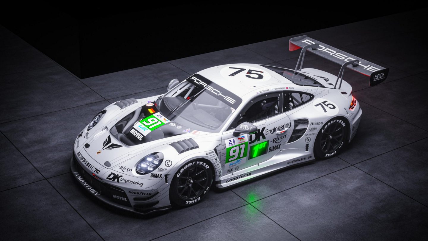 Porsche schickt 911 GT3 R im Le-Mans-Sonderdesign an den Start