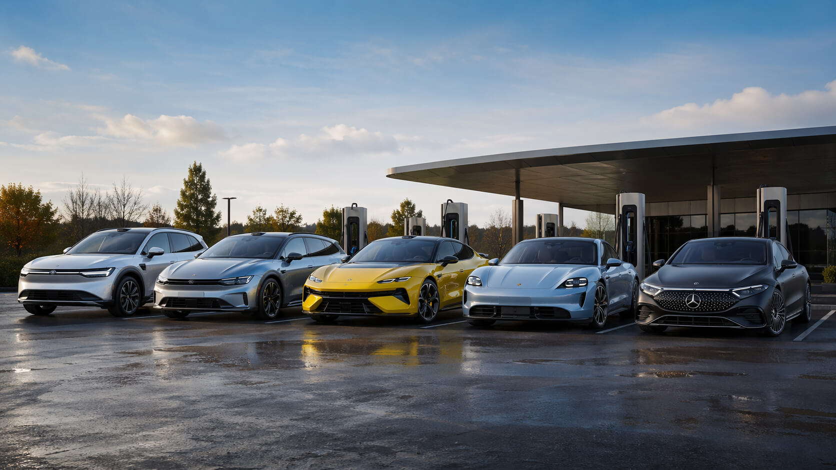 E-Autos laden schneller