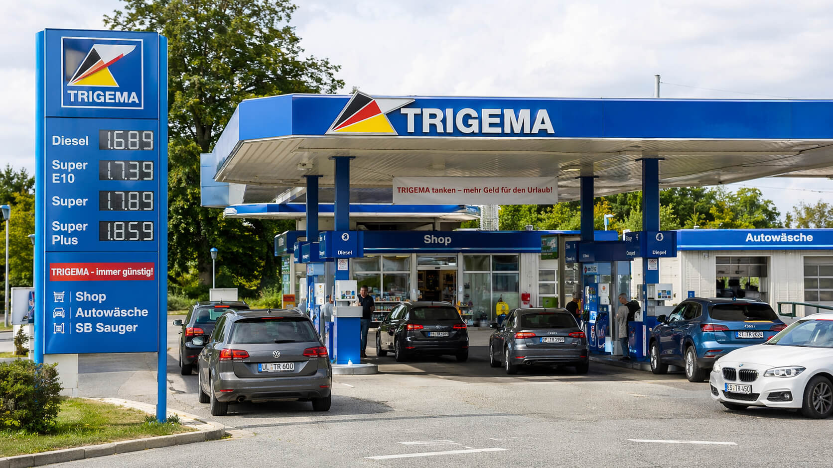 Trigema und die billigen Spritpreise