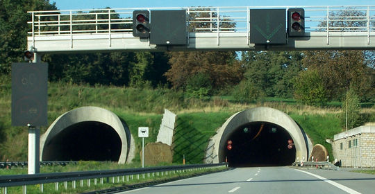 Infos alle deutschen Autobahntunnels ab 200 Meter