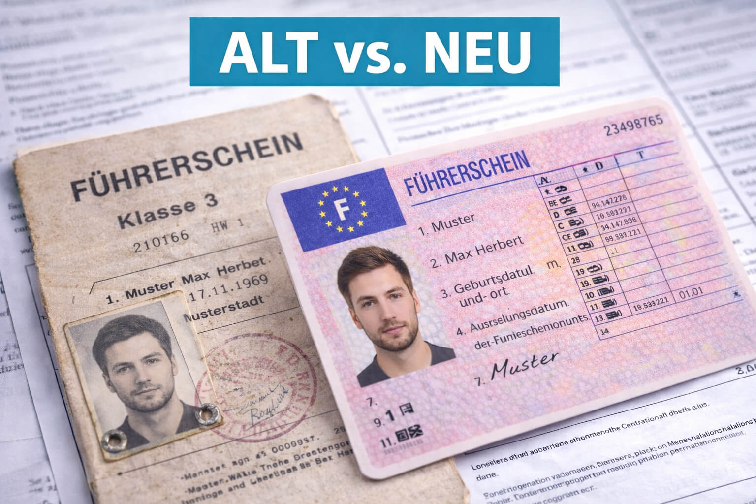 Der Alte und Neue im Vergleich