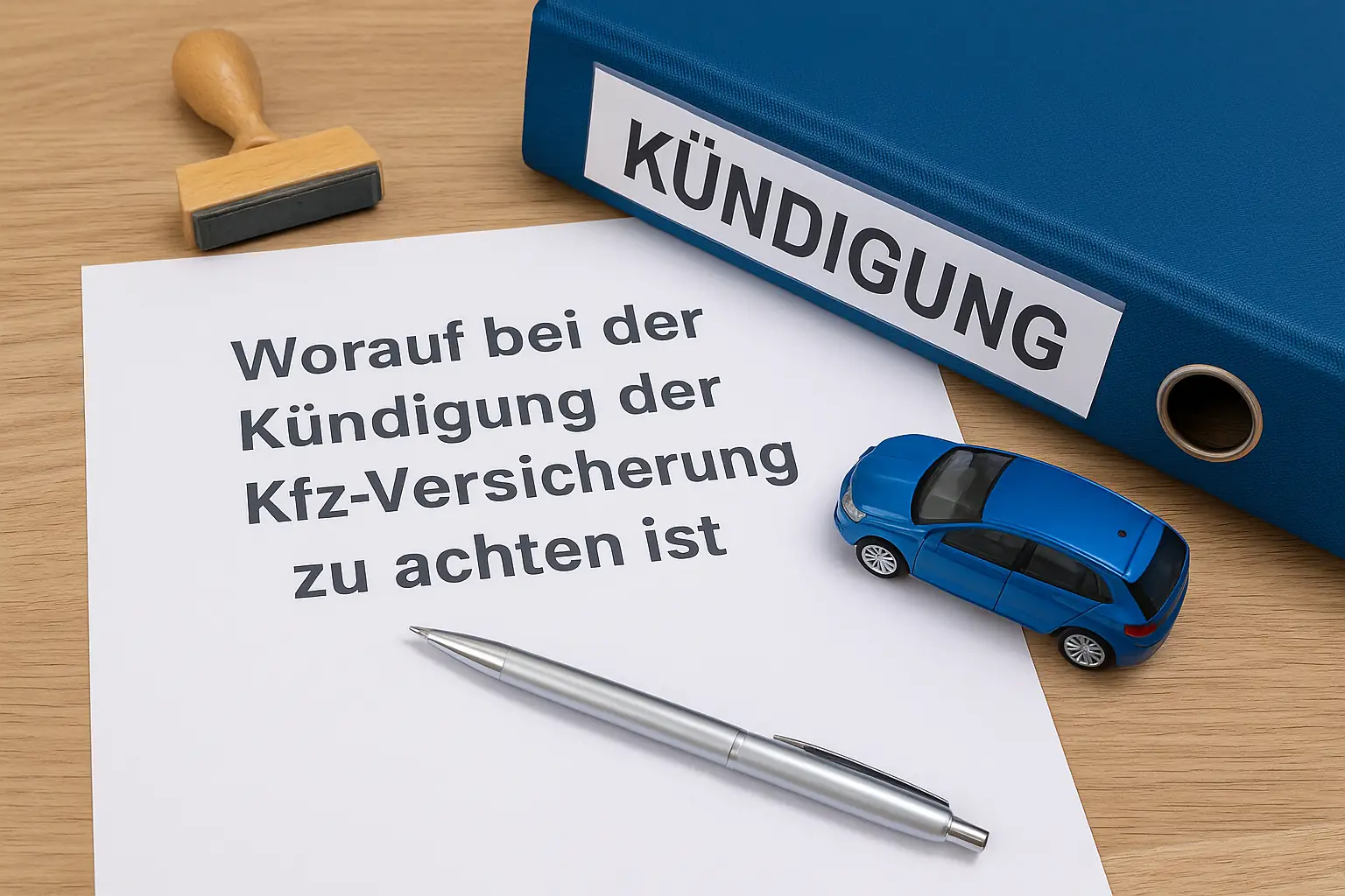 Kündigung der Kfz-Versicherung