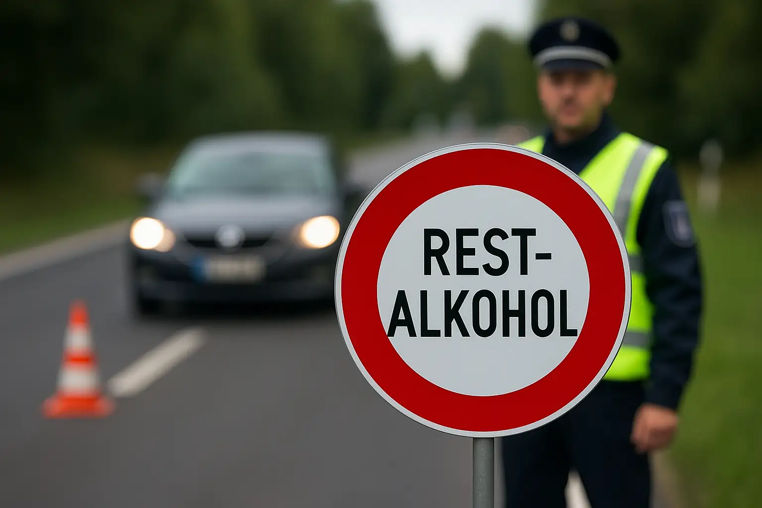 Restalkohol kann Führerschein kosten